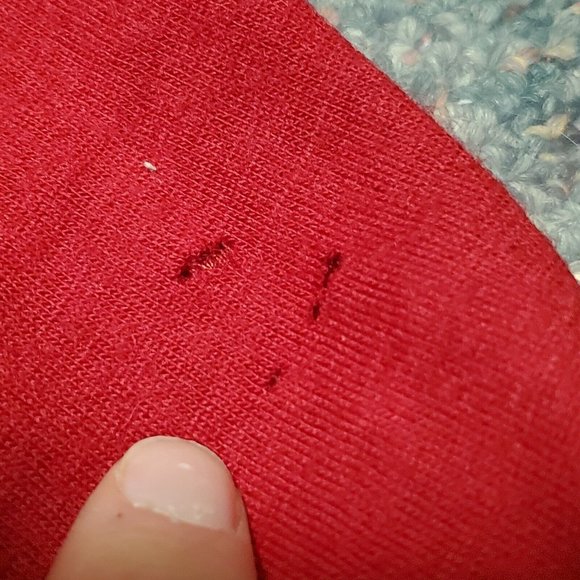 Sara Campbell Dress Petites Size Large Large Button Down New W Defects NWT Holes - Picture 3 of 12